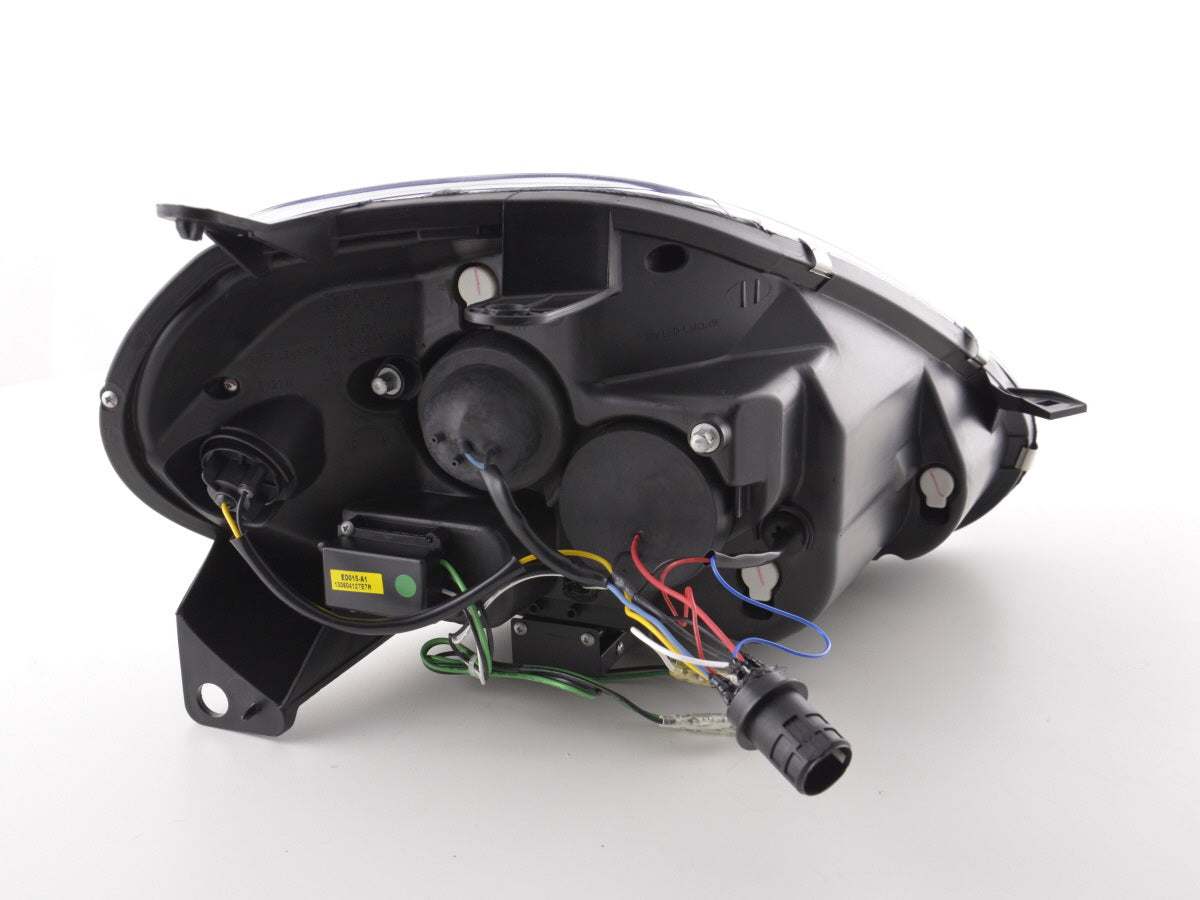 Scheinwerfer Set Daylight LED TFL-Optik Fiat Grande Punto Typ 199 05-08 chrom Scheinwerfer Set Daylight LED TFL-Optik Fiat Grande Punto Typ 199 05-08 chrom